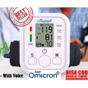 Tensimeter Darah Digital Otomatis Alat Ukur Pengukur Tensi Tekanan Darah Digital LCD Blood Pressure Monitor
