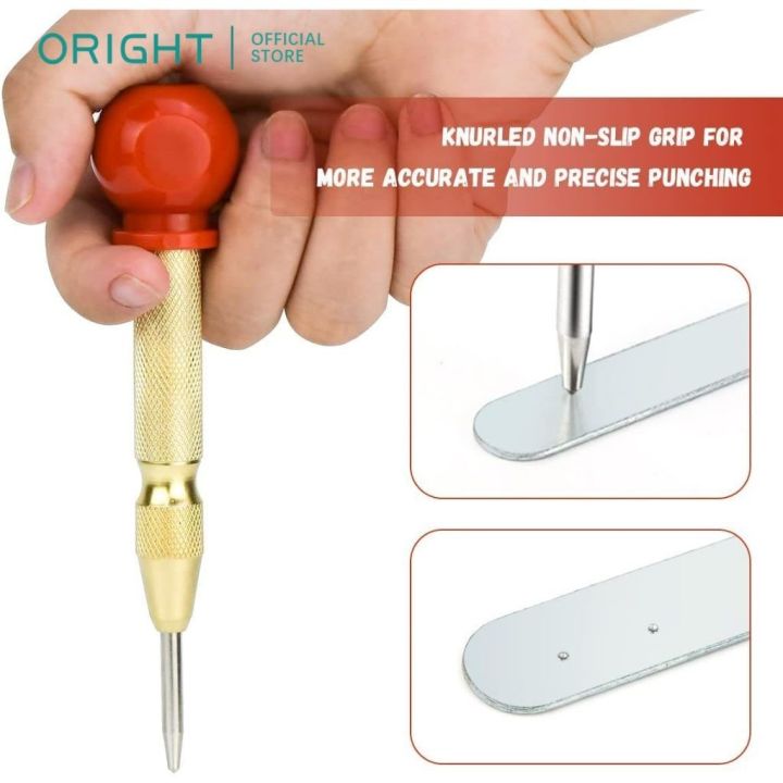 Oright Automatic Center Punch Locator Center Pin Punch Strike Spring ...