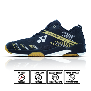 Sepatu Yonex Badminton Cascade Accel Anti Licin Pria dan Wanita
