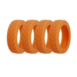 Polocat 🔥hot sale🔥4/8PCS Luggage Wheels Protector Cover Silicone Trolley Case Silent Caster Sleeve Universal Reduce Noise For Travel Suitcase Kits