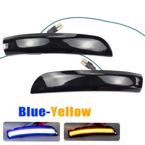 LED Dynamic Turn Signal Light Flowing Water Blinker Flashing Light For Ford Kuga Escape  2013 2014 2015 2016 2017 2018