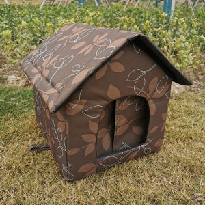 Stray cat shelter outdoor waterproof cat house rainproof cold-proof warm tent outdoor shelter for cats wild cat house