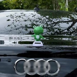 Mô Hình Ếch Lắc Lư Sử Dụng Bằng Năng Lượng Mặt Trời Dễ Thương - Mô Hình Ếch Hoạt Hình Kèm Keo Dán