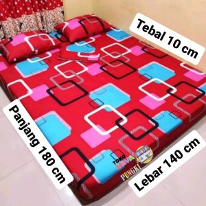 Kasur Busa Anti Kempes Murah Muat 3 Orang Uk 140×180×10