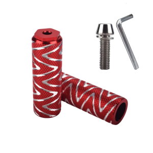 Aluminum Mountain Bike Rear Foot Pegs Stability Motor Bike Folded Footrest for Mountain Bike