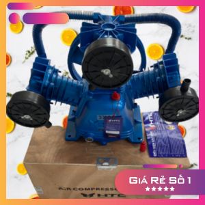 Đầu nén khí 3 Piston 65mm CS 2HP-3HP  màu xanh Puma hiệu HTC HTC3X65A