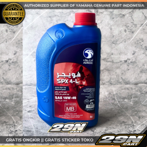 Oli Mesin Motor Matic ORIGINAL ADNOC VOYAGER SPX4-L 10W40 Semi Synthetic - 1 Liter MADE IN UNI EMIRATE ARAB
