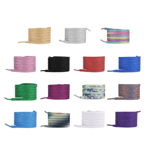 Elastic Shoelaces No Tie Flat Shoelace for Adult Teen No Tie Shoe Laces Stretch Shoe Strings for Sneakers Trainers