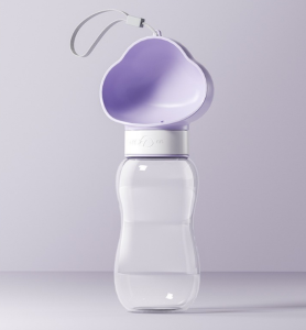 Botol Air Mudah Alih untuk Haiwan – Portable 350ml / 600ml / 1000ml Water Bottle Pet Water Outdoor Feeder Cup Dog Cat