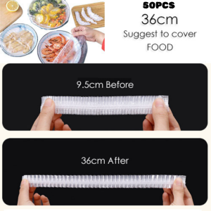 1. Cudlio Topi Plastik Serbaguna Pakai Buang Lutsinar Penutup Mandian Makanan Rambut Barang Travel Disposable Shower Cap Food Cover Hair Cover Multipurpose Plastic Cover 多用途盖 DD