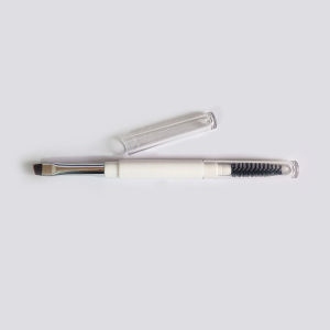 Eyebrow Shaping Tool  A Gift New Double-Ended Eyebrow and Eyelash Brush with Cover Portable Makeup Brush   Photo Studio Student Makeup Tools [ Free Shipping ]