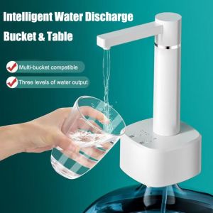 BESTOUR 2-in-1 Electric Water Dispenser Pump 3-gear Adjusted USB Charging Automatic Water Dispenser High Quality Intelligent Water Extractor For Home Kitchen