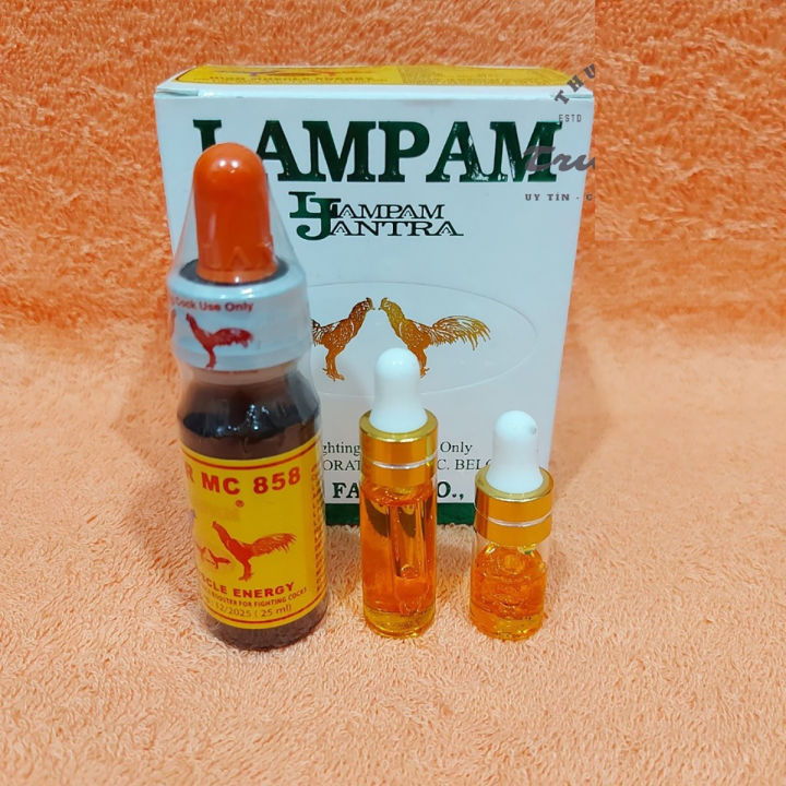 Thuốc gà đá Thái Lan POWER MC 858 - Thuốc tăng lực trước đá 30 phút ...