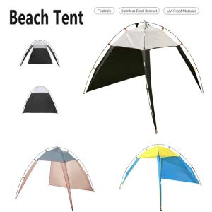 SKJK Foldable Outdoor Fishing Sunshade Waterproof Multi-Person Beach Tent Multipurpose Lightweight Picnic Canopy Outdoor Camping