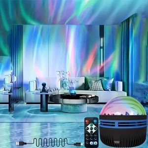 led atmosphere light starry sky projector light room rotating star projector light bedroom romantic