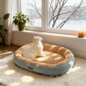 Winter Warm Small Dog Kennel Sleeping Puppy Cushion Cat Supplies Accessories Washable Calming Sofa Cat Dog Pet Bed2026