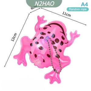 ลูกโป่งกบพองเรืองแสง Prince Kitten Stall ของเล่น Night Jumping Street Vendor ของเล่นจากจีนแผ่นดินใหญ่ AE Stock