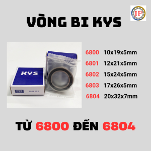 Vòng bi KYS 6800 6801 6802 6803 6804
