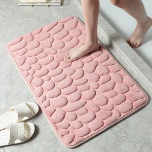 MAELIN Water Absorption Bath Mat Washable Non-slip Doormat Practical Household Bathtub Bathroom