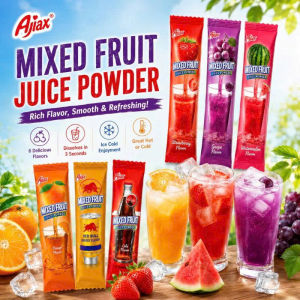 [BUY 2 GET 3] Mixed Fruit Juice Powder Drink Mix | Instant Refreshing Fruit Juice | 6 Flavors Cold