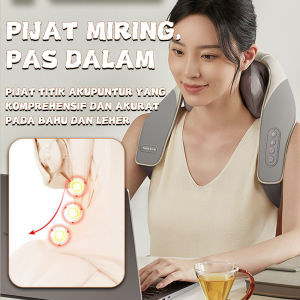 Alat pijat bahu dan leher tali pijat leher pijat elektrik selendang pijat bahu trapezius