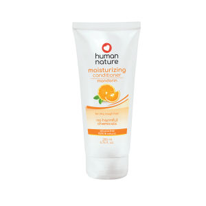 Human Nature Moisturizing Natural Conditioner SLS-Free CGM-Friendly Daily Moisture-Boost for Dry Rough Hair (No Harmful Chemicals)