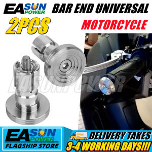 2PCS High Hardness Aluminum Alloy Motorcycle Bar End CNC High Quality Universal Anti-Vibration Easy Installation Made In Thailand