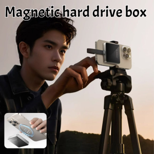 Magnetic hard drive box Magnetic Mobile External Solid State Drive Case