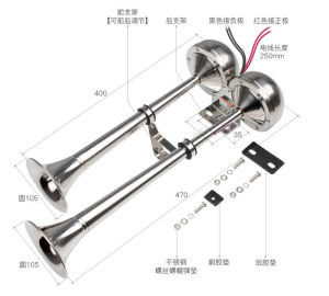 còi điện inox 304 chất âm uy lực