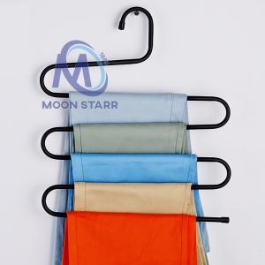 ไม้แขวนกางเกง ที่แขวนกางเกง 5 ตัว ปรหยัดพื้นที่  ms99