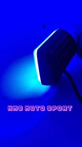 Lampu Tembak Led Cwl Plus Saklar Daymaker Mini 12 Mata 2 Susun Angel Biru Sorot Lampu Tembak Motor Dan Mobil