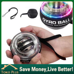 Gyro Ball Spinner Wrist Ball Powerball 5 Warna Alat Latihan Otot Lengan Wrist Exercise Handgrip