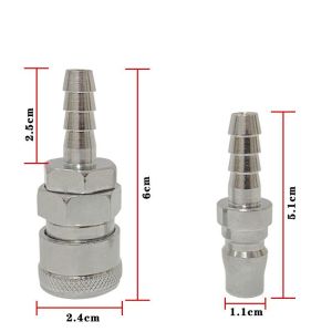 Quick Release Connector Pneumatic Fitting C Type Hose Coupling 1/4 Air Realease Compressor Socket Adapet Plug SH20 PH20