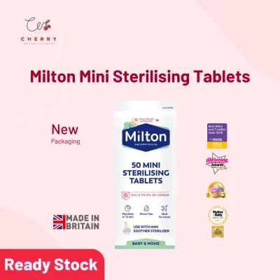 British imported Milton Mini Sterilising Tablets