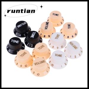 runtian Núm xoay Đàn ghi ta núm điều chỉnh 2 âm lượng 1 âm lượng cho guitar
