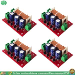 [New] 4pcs YLY-2088 HiFi Speaker Modification Upgrade Board Adjustable Speaker Frequency Divider Full Range Treble Bass Welding Free