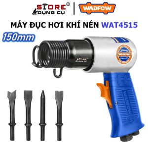 Máy đục hơi WADFOW WAT4515 búa khí nén 150mm máy đục rung hơi khí nén khắc phục nồi côn và báng sau xe ga kẹt cứng