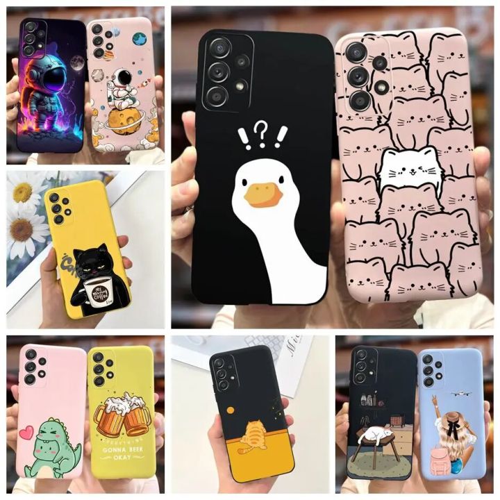 For Samsung Galaxy A23 A33 A53 A73 5G Case Cute Cartoon Back Cover Phone  Cases For Samsung A23 Galaxy A53 A 33 73 5G Soft Casing Lazada PH