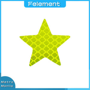 12pcs Car Reflective Sticker Star Shape Safety Warning For Truck Motorcycle