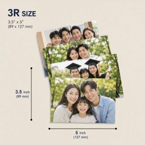【Mach Photo】3R 4R Photo Printing Glossy Matte Surface Memories in Print Vibrant Colour Long Lasting High Clarity Decor Gift Photo Developing