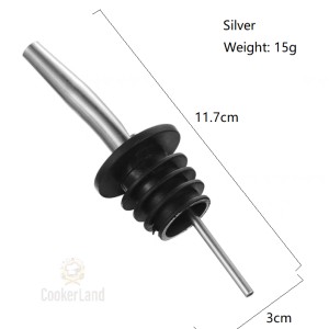 Wine Liquid Pourer [Silver/Gold/Rosegold/Bright Black] Olive Oil/Wine/Vinegar Cookware Kitchenware