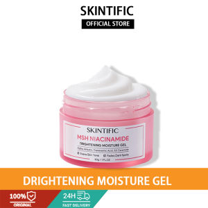 SKINTIFIC MSH Niacinamide Brightening Moisture Gel moisturise Glowing Moisturizer Fades Dark Spot Cream | Soothe the skin