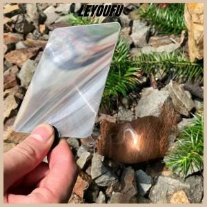 LEYOUFU Magnifying Card Fire Starter Outdoor Solar Lgniter Fresnel Solar Concentrator Picnic Lgnition Tools Survival Multitools