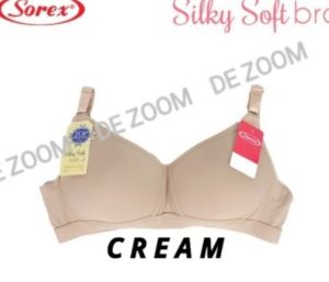Bra Sorex 9815 Super Soft Cup B tidak ada Kawat kait 3 buah