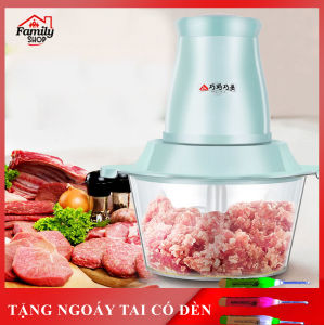 Máy xay đa năng- Máy xay thịt hoa quả công suất 250W dung tích 2L an toàn và tiện lợi- BẢO HÀNH 12 THÁNG