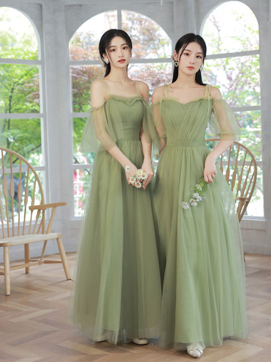 Korean bridesmaid outlet dresses