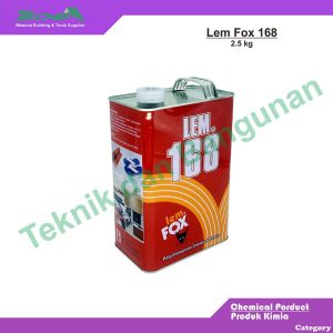 Lem Fox 168 Kuning Kaleng 2.5 Kg
