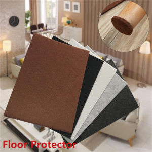 1 Sheet*furniture leg pad 3/5mm Self Adhesive Furniture Leg Felt Pads Anti Slip Chair Table Mats Floor Protection Anti Scratch 21*30cm DIY Cutting
