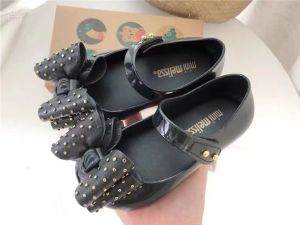 2024 new childres sandals little girl princess shoes girls bow single shoes children jelly shoes