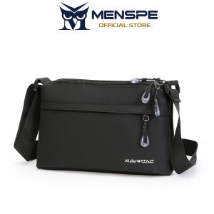 MENSPE Fashion Mens Bag Shoulder Bag Cross Body Bag Waterproof Messenger Bag Large Capacity Casual Bag Leisure Sport Street Bag for College Student